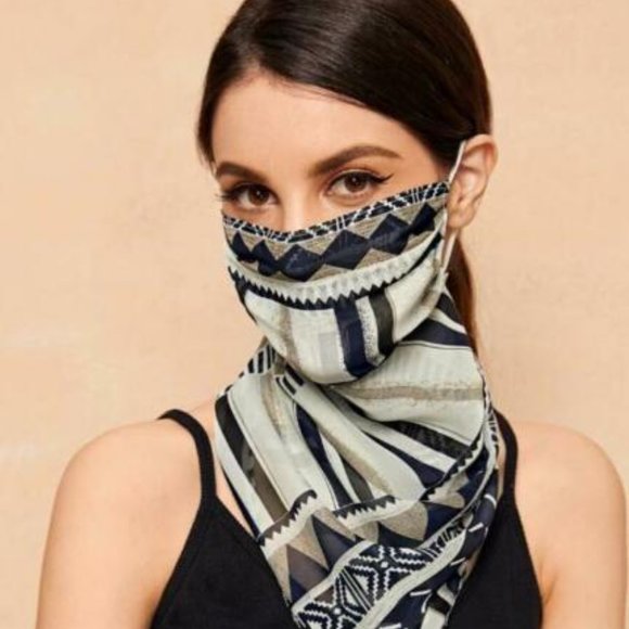 Two in One Protective Scarf Breathable Ear Loop - Picture 1 of 1